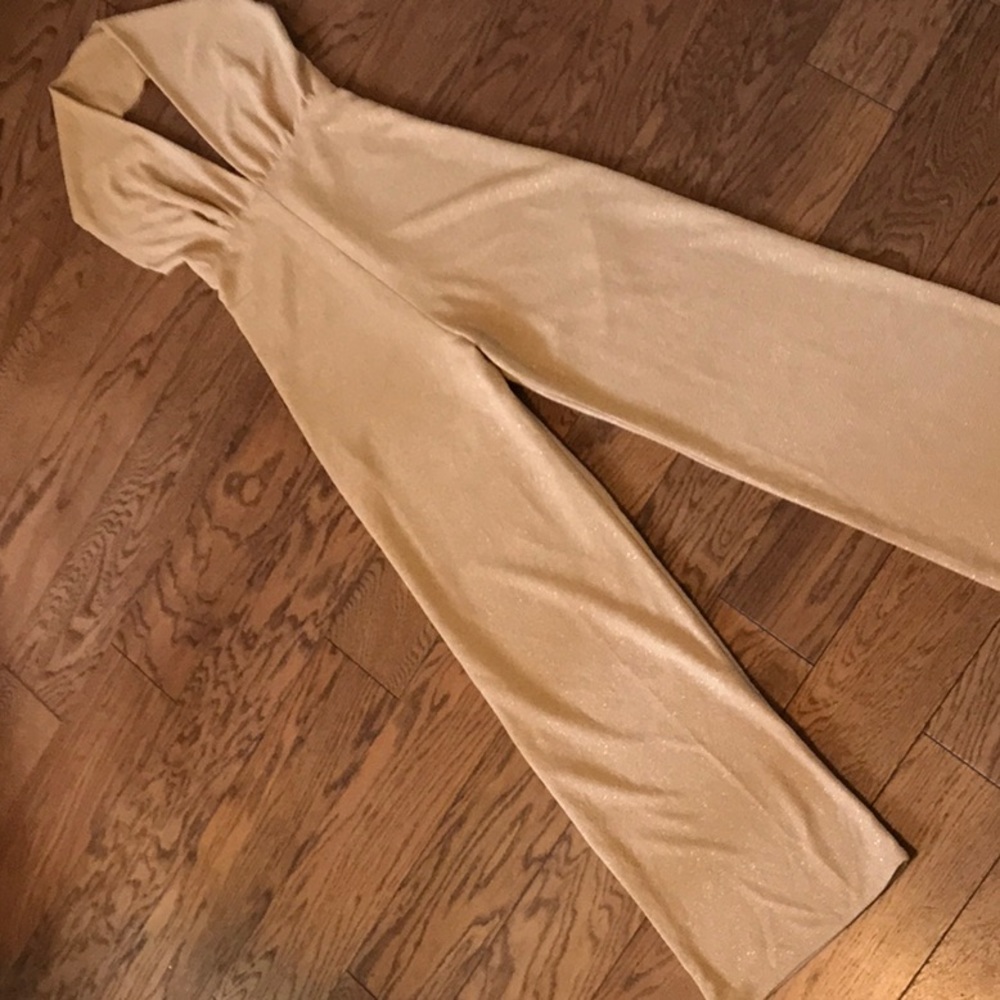 Indian Blue gold jumpsuit